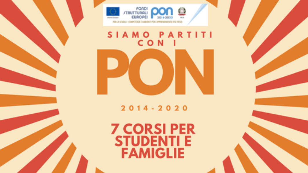 lavori del PON 2017-18